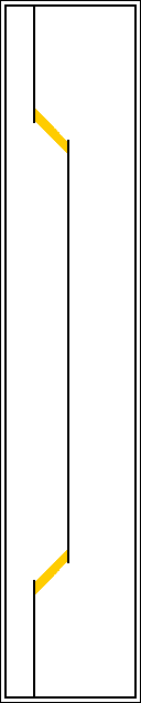 Чертёж X-LANE X12 шириной 400 мм.